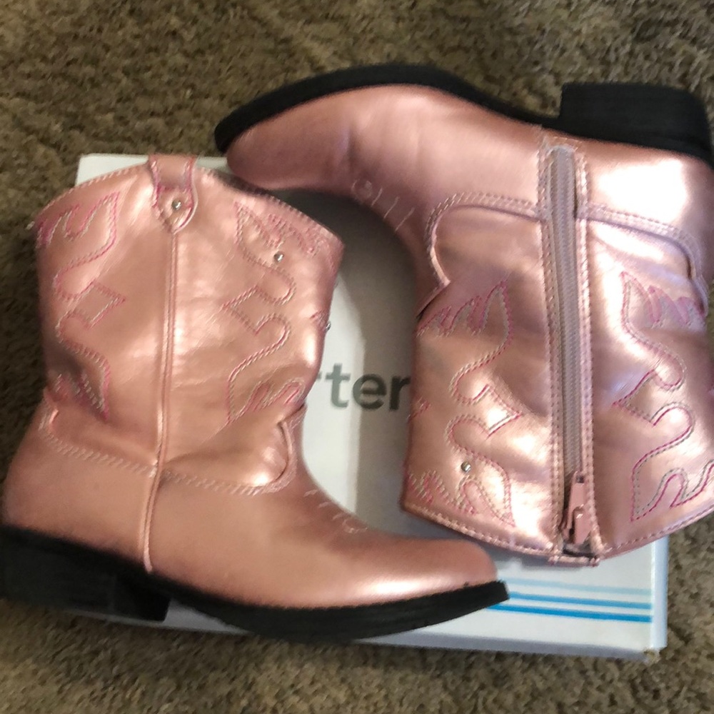Toddler Girls Cowboy Boot Size 10